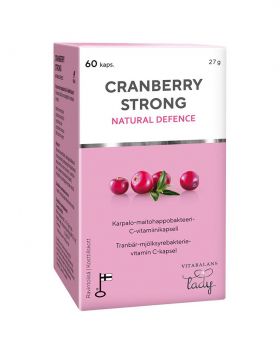 Vitabalans Cranberry Strong Natural Defence, 60 kaps.