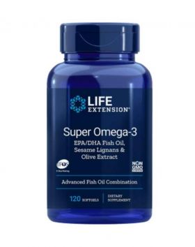 LifeExtension Super Omega-3, 120 kaps.