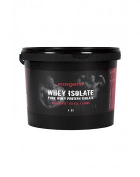 BIGGER=BETTER Whey Isolate, 4 kg (Tarjouserä)