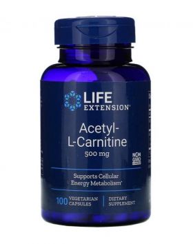 LifeExtension Acetyl-L-Carnitine, 100 kaps.