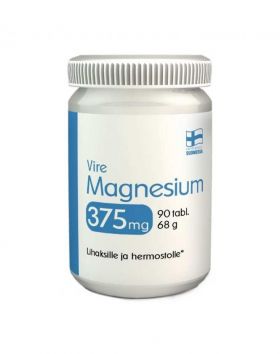 Vire Magnesium 375 mg, 90 tabl.