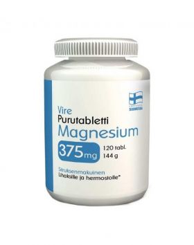 Vire Magnesium Purutabletti 375 mg, 120 tabl.