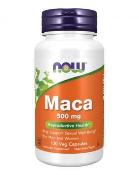 NOW Foods Maca 500 mg, 100 kaps.