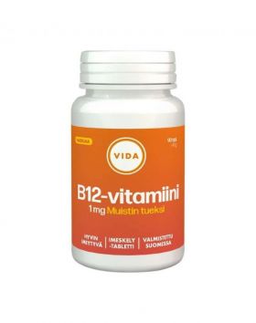 Vida B12-vitamiini 1 mg, 90 imeskelytabl.