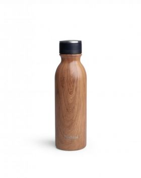 Smartshake Bohtal Insulated Flask, 600 ml (Poistotuote), Wood