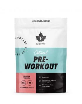 Puhdistamo Athletics Optimal Pre-Workout, 350 g, Mango & Vadelma