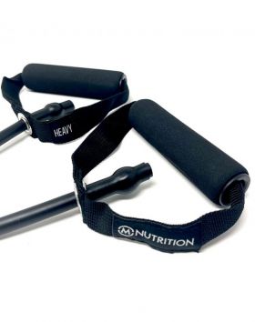 M-Nutrition Training Gear Resistance Tube, Heavy Black