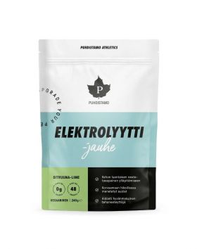 Puhdistamo Elektrolyyttijauhe, 240 g, Sitruuna-Lime