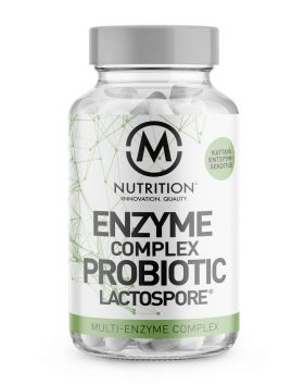 M-Nutrition Enzyme Complex & Probiotic Lactospore, 100 kaps.