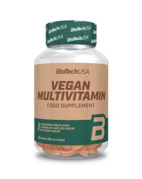 BioTechUSA Vegan Multivitamin, 60 tabl.