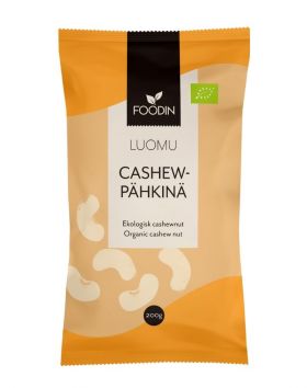 FOODIN Luomu Cashewpähkinät