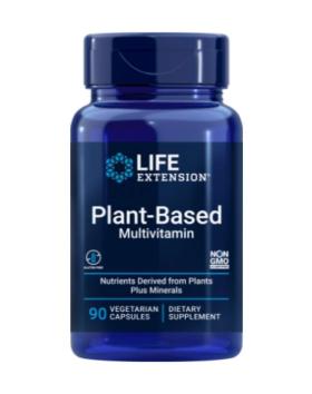 LifeExtension Plant-Based Multivitamin, 90 kaps.