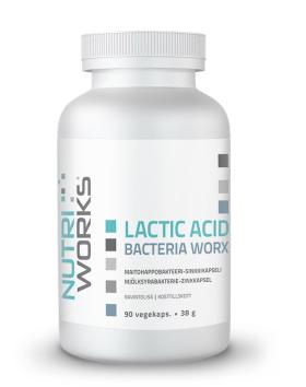 Nutri Works Lactic Acid Bacteria Worx, 90 kaps.