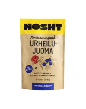 Nosht Korkeaenerginen Urheilujuoma, 810 g, Mustikka & Puolukka