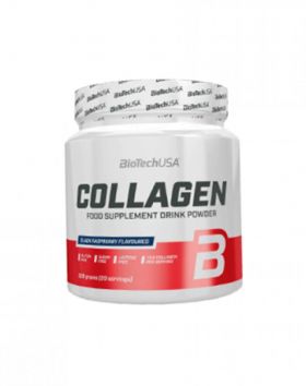 BioTechUSA Collagen 300 g, Black Raspberry