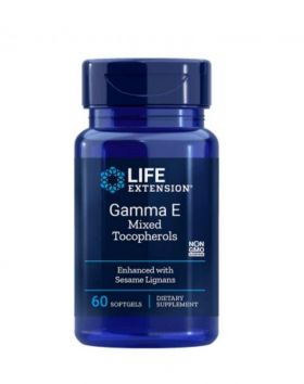 LifeExtension Gamma E Mixed Tocopherols, 60 kaps. (10/24)