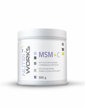 Nutri Works MSM+C, 300 g