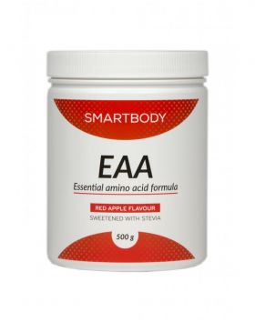 SMARTBODY EAA 500 g, Punainen Omena (Stevia)