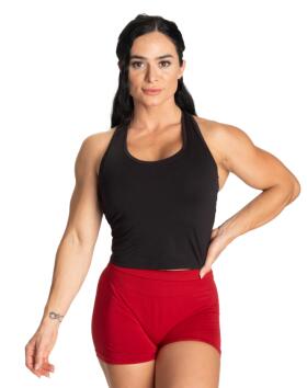 Better Bodies Original Crop T-Back, Black/White