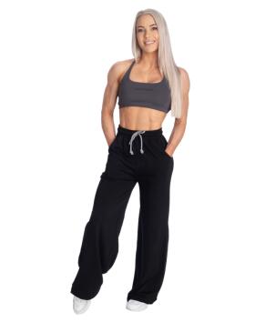 Better Bodies Wide Sweatpants, Black