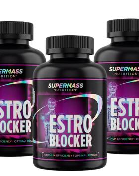 Big Buy: 3 kpl Supermass Nutrition ESTRO BLOCKER (270 kaps.)
