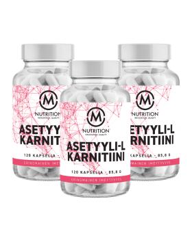 Big Buy: M-Nutrition Asetyyli-L-Karnitiini (360 kaps.)