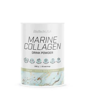 BioTechUSA Marine Collagen Drink Powder, 240&nbsp;g, Green Tea Lemon