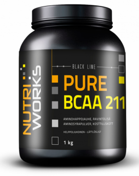 Nutri Works Black Line Pure BCAA 2:1:1, 1 kg