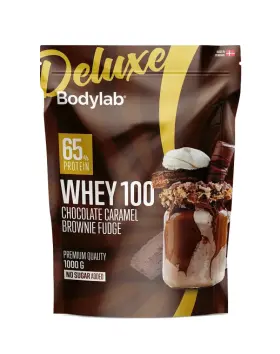 Bodylab Whey 100 Deluxe, 1 kg, Chocolate Caramel Brownie Fudge