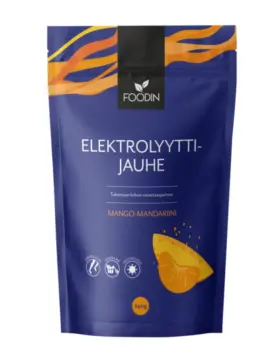 FOODIN Elektrolyyttijauhe, 240 g, Mango
