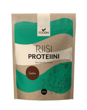 Foodin Riisiproteiini, 650&nbsp;g, Suklaa