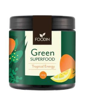 Foodin Green Superfood, 120 g, Tropical Energy