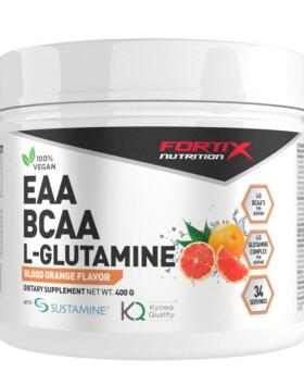 Fortix EAA BCAA L-Glutamine, 400&nbsp;g