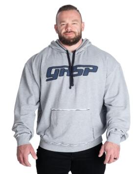 GASP Hood Sweater, Grey/Blue