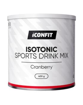 ICONFIT Isotonic Sports Drink, 400&nbsp;g, Cranberry