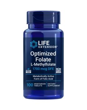 LifeExtension Optimized Folate, 100 tabl