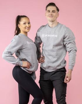 M-Sportswear Unisex Collegepusero, harmaa