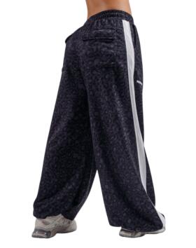 NEBBIA Baggy Leopard Sweatpants PRIMAL 865, Black Leopard