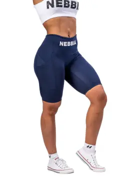 NEBBIA 628 High Waisted Biker Shorts 10" Gym Therapy
