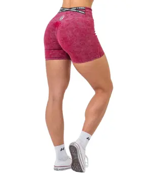 NEBBIA 780 Washed High Waisted Leggings Shorts Heritage 780