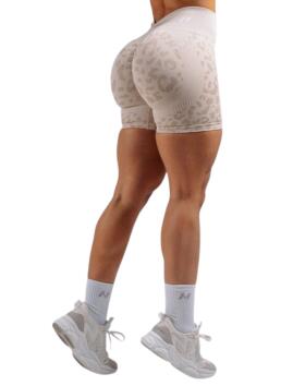 NEBBIA Push-Up Compression Leopard Shorts Primal 856