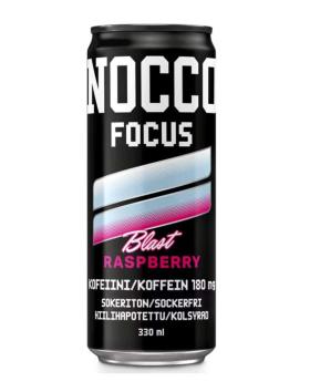 NOCCO FOCUS 3 Raspberry Blast, 330 ml