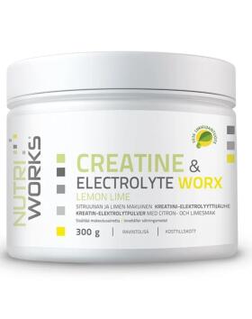 Nutri Works Creatine & Electrolyte WorX, 300&nbsp;g
