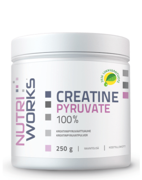 Nutri Works Creatine Pyruvate 100 %, 250&nbsp;g