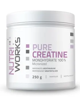 Nutri Works Pure Creatine Monohydrate 100 %, 250 g