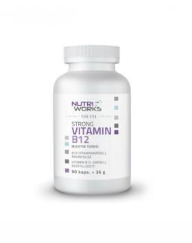 Nutri Works Strong Vitamin B12, 90 kaps.