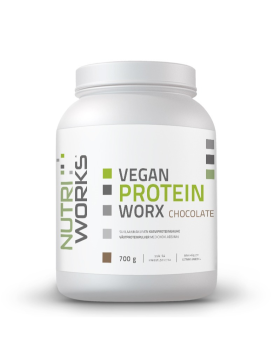 Nutri Works Vegan Protein WorX 700 g, Chocolate