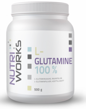 Nutri Works L-Glutamine 100 %, 500 g