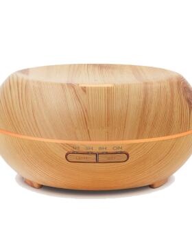 Puhdas+ Ultrasonic Aroma Diffuser (AD9, 200ml), Natural Wood