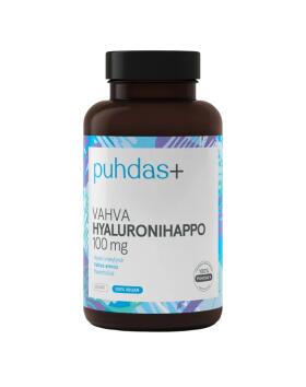 Puhdas+ Vahva Hyaluronihappo 100 mg, 120 kaps.
